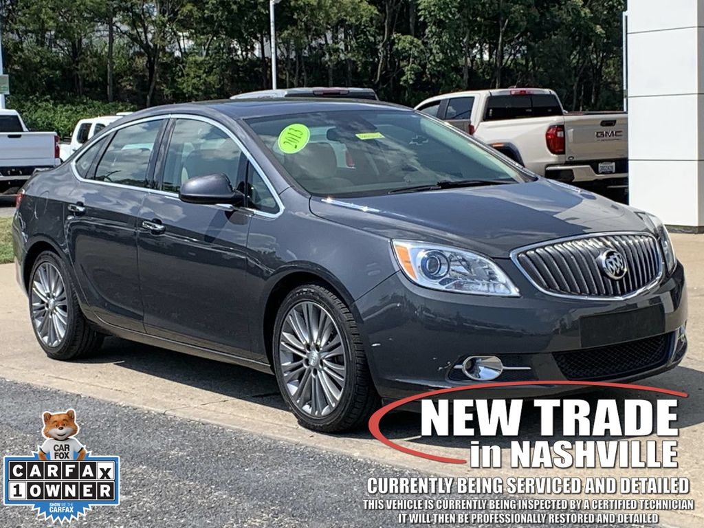 Cyber Gray Metallic 2013 Buick Verano Sedan Front-Wheel Drive 6-Speed Automatic Overdrive