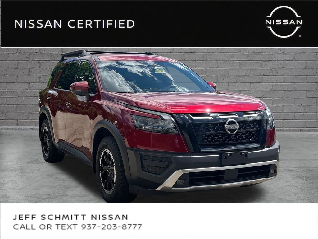 Red (Scarlet Ember) 2024 Nissan Pathfinder SUV / Crossover All-Wheel Drive 9-Speed Automatic