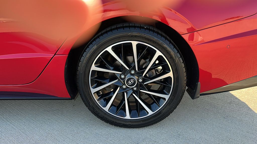 2021 Hyundai Sonata Limited Red at Parkway Family Mazda