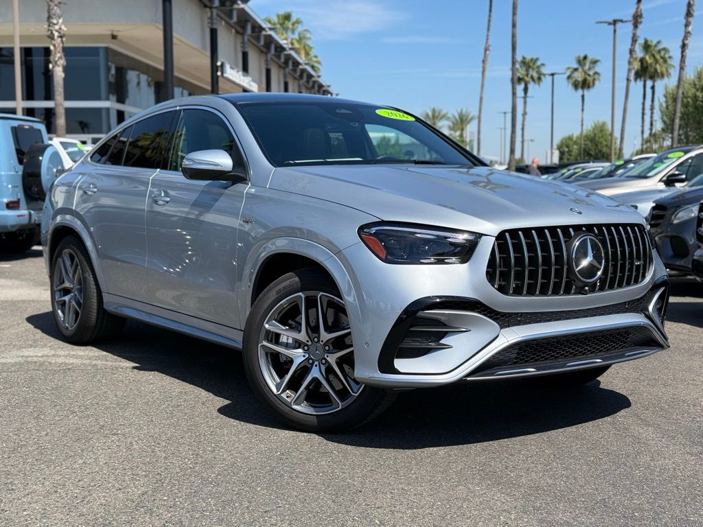 Cirrus Silver Metallic 2026 Mercedes-Benz GLE AMG GLE 53 4MATIC+ SUV / Crossover All-Wheel Drive 9-Speed Automatic