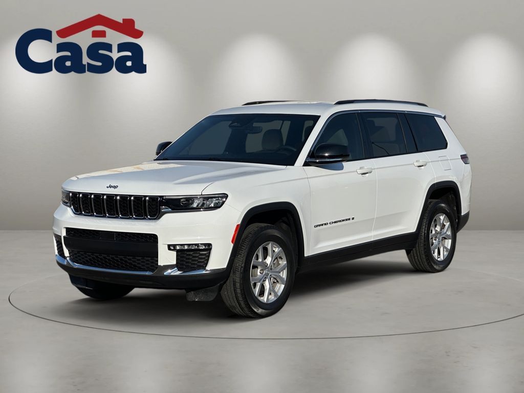 Bright White Clearcoat 2023 Jeep Grand Cherokee L SUV / Crossover Four-Wheel Drive 8-Speed Automatic