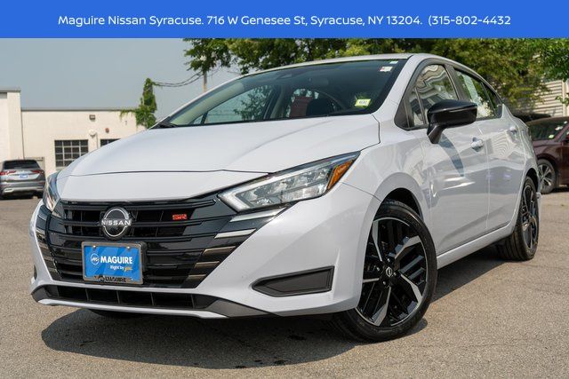 Gray Sky Pearl 2024 Nissan Versa Sedan Front-Wheel Drive Continuously Variable Transmission