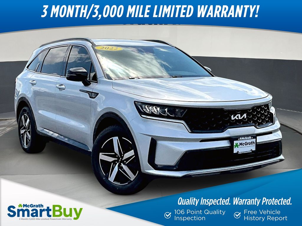 Sparkling Silver 2022 Kia Sorento SUV / Crossover Front-Wheel Drive 8-Speed Automatic