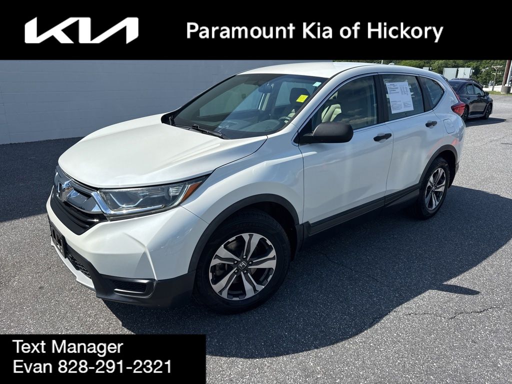White Diamond Pearl 2017 Honda CR-V SUV / Crossover Front-Wheel Drive Continuously Variable Transmission