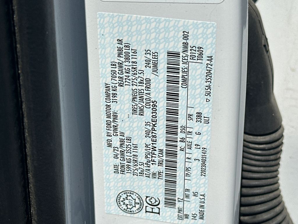 Used 2023 Oxford White Ford Lariat image 34