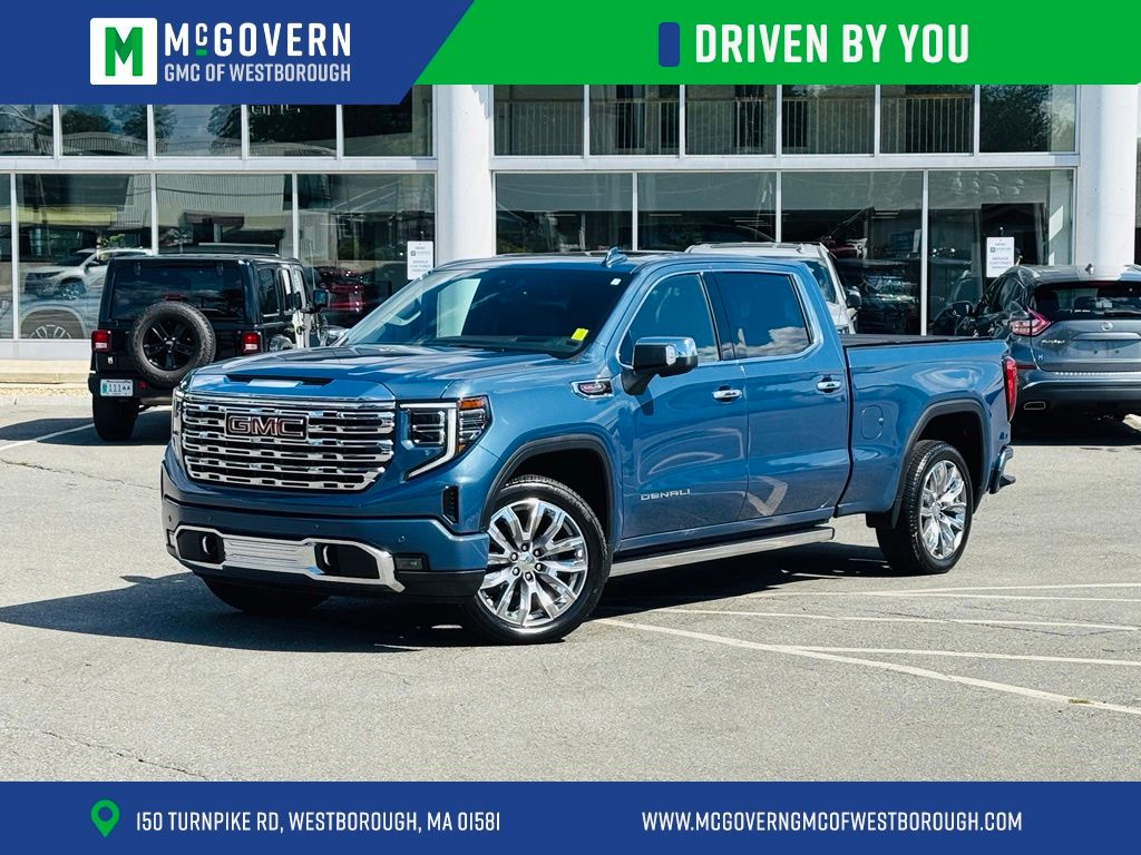 Downpour Metallic 2025 GMC Sierra 1500 Pickup Truck Four-Wheel Drive Automatic