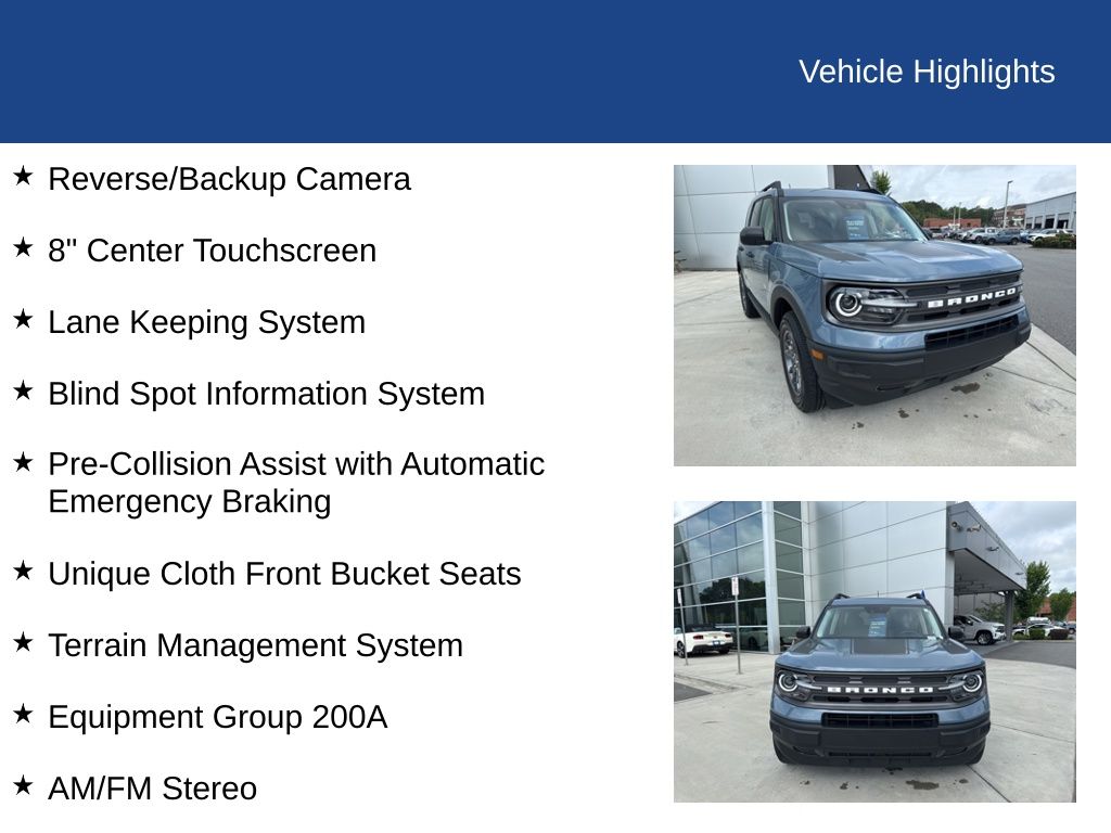2024 Ford Bronco Sport Big Bend