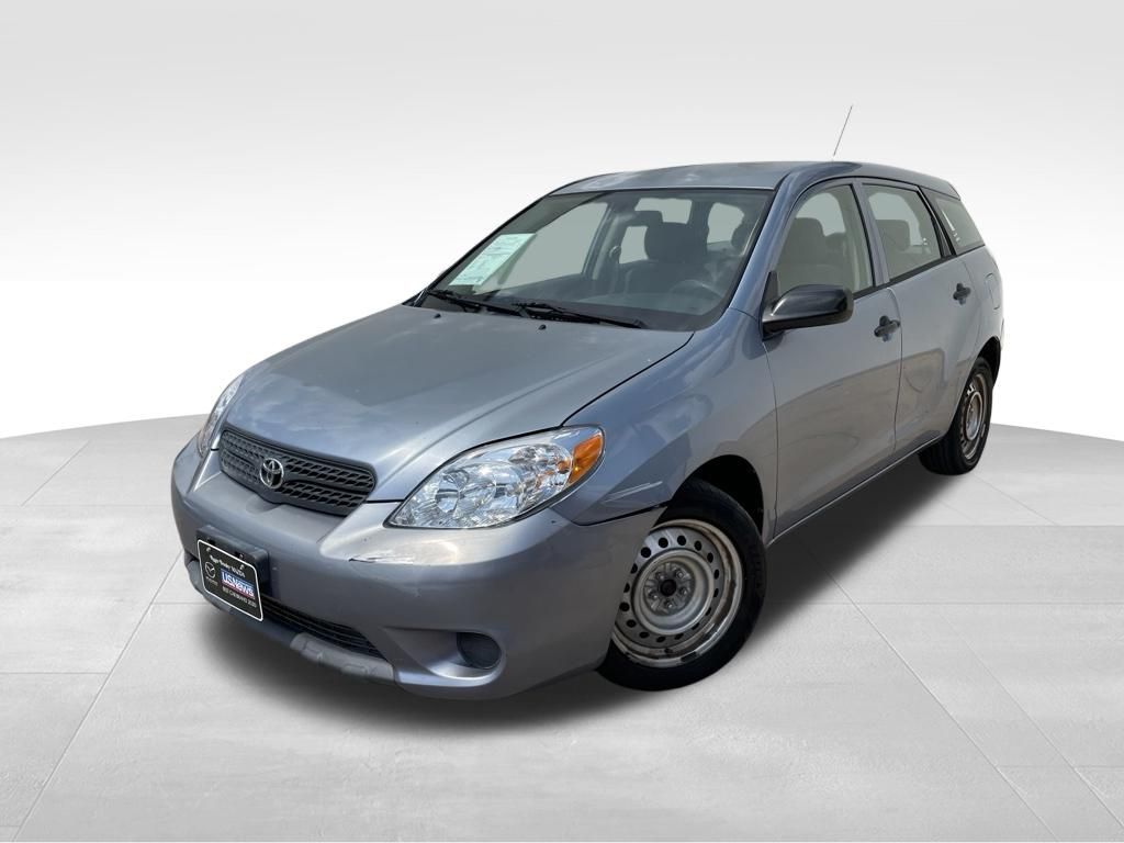 Gray 2007 Toyota Matrix Hatchback Front-Wheel Drive 4-Speed Automatic Overdrive