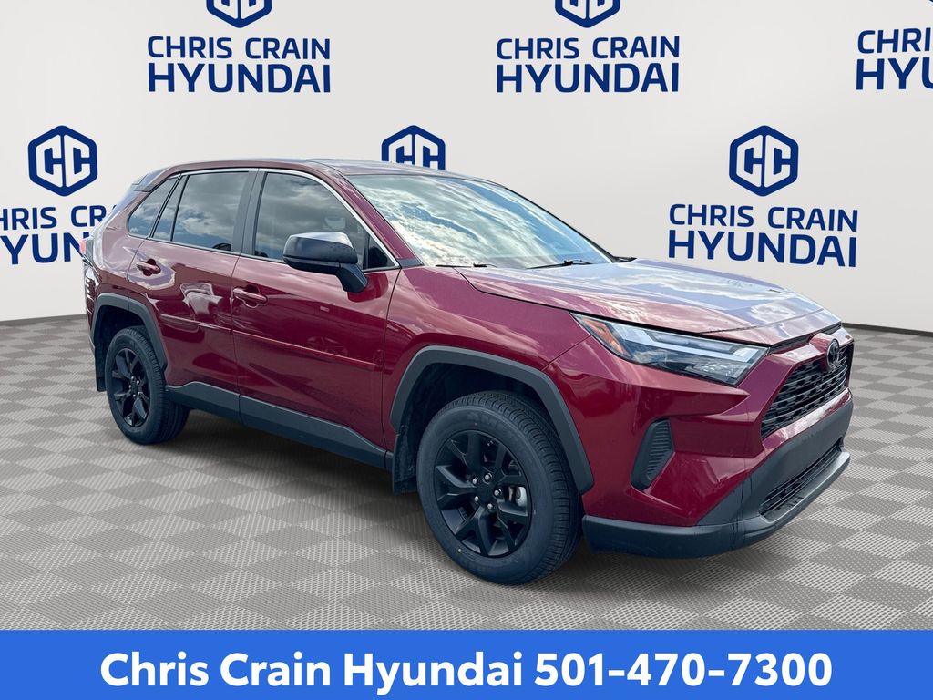 Pearl 2024 Toyota RAV4 LE FWD SUV / Crossover Front-Wheel Drive 8-Speed Automatic