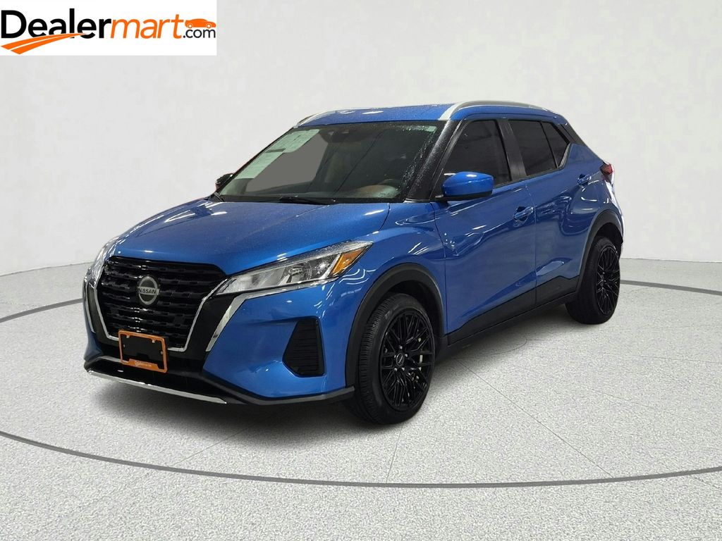 Electric Blue Metallic 2021 Nissan Kicks SUV / Crossover Front-Wheel Drive Continuously Variable Transmission