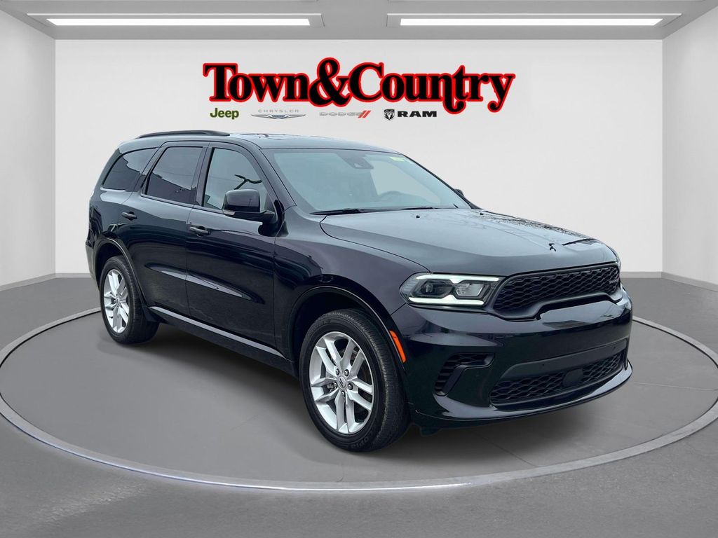 DB Black Crystal Clearcoat 2025 Dodge Durango GT Plus AWD SUV / Crossover All-Wheel Drive 8-Speed Automatic