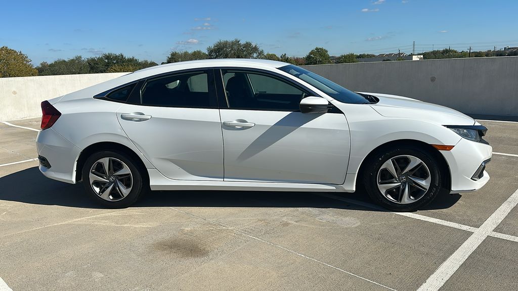 2019 Honda Civic LX White at Emmons Autoplex