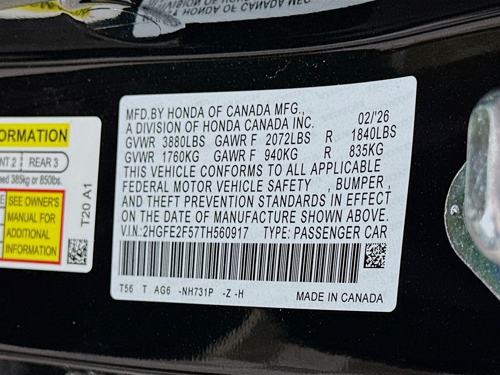 Thumbnail: 2026 Honda Civic - 22