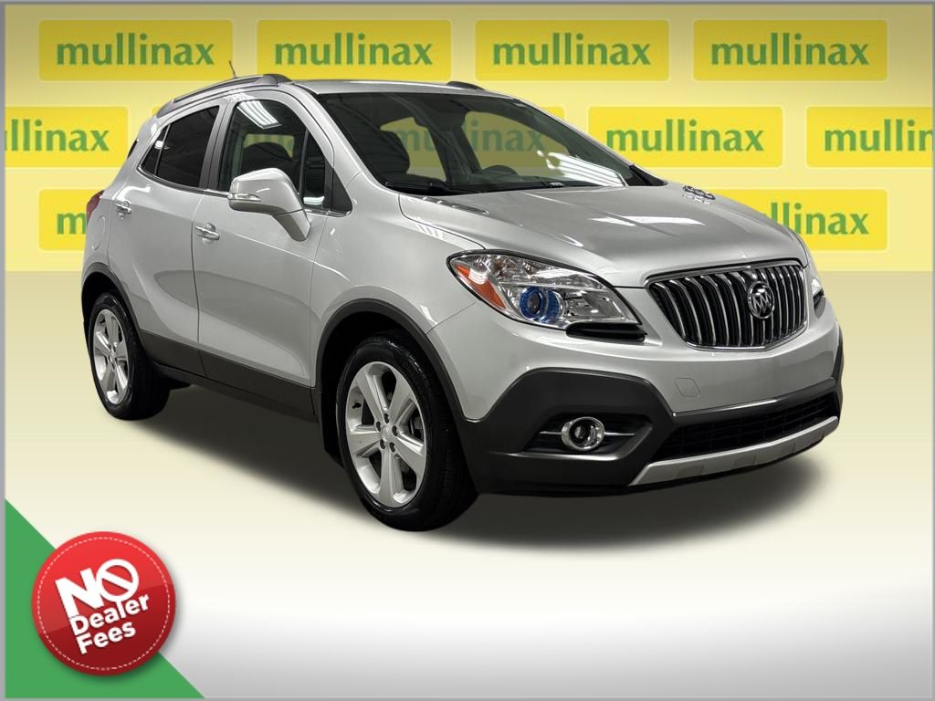 Quicksilver Metallic 2016 Buick Encore Leather FWD SUV / Crossover Front-Wheel Drive 6-Speed Automatic Overdrive