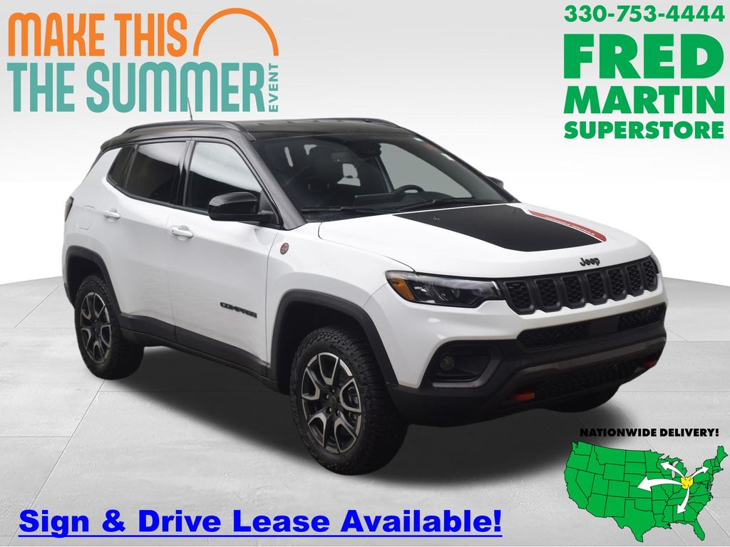 new 2026 Jeep Compass car, priced at $33,805
