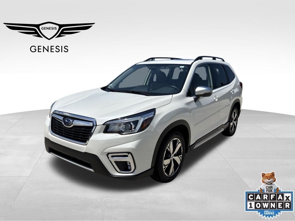 Crystal White Pearl 2020 Subaru Forester SUV / Crossover All-Wheel Drive Continuously Variable Transmission
