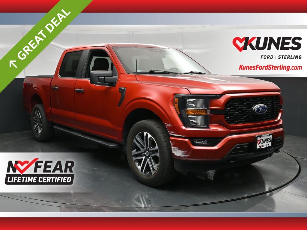 Chili Pepper Red 2023 Ford F-150 Pickup Truck Four-Wheel Drive Automatic