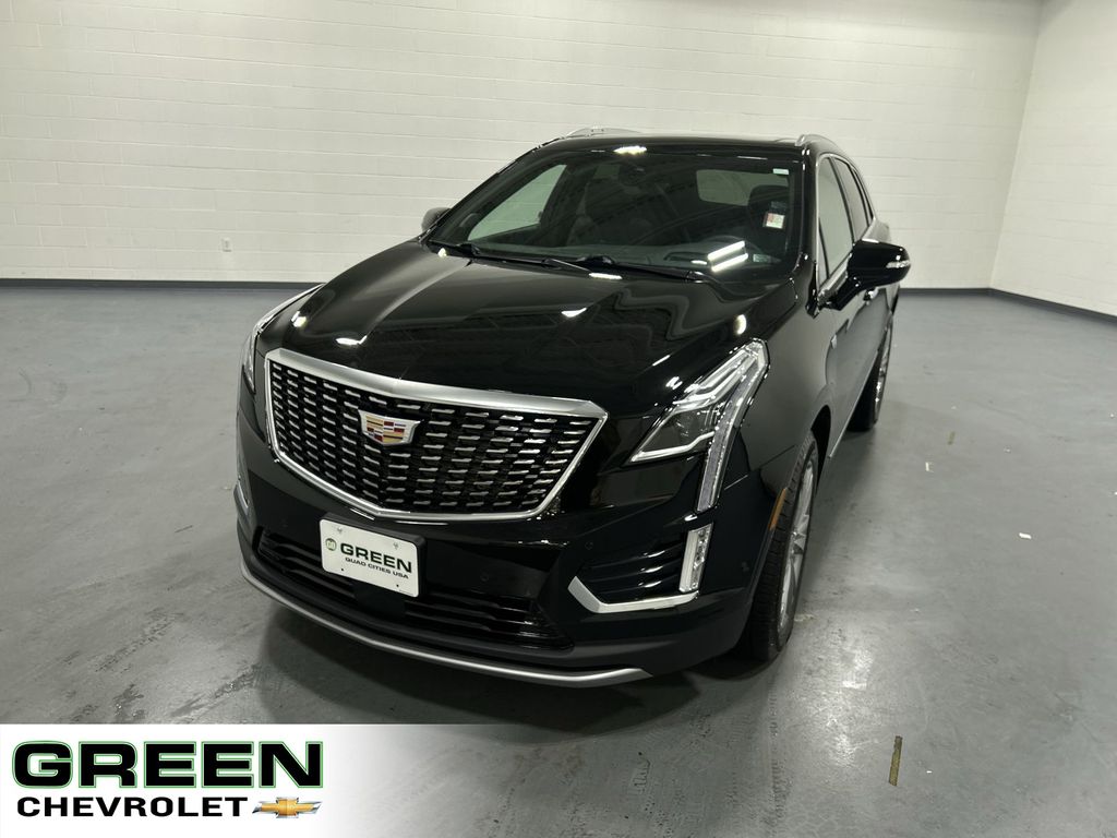Stellar Black Metallic 2025 Cadillac XT5 Premium Luxury AWD SUV / Crossover Four-Wheel Drive 9-Speed Automatic