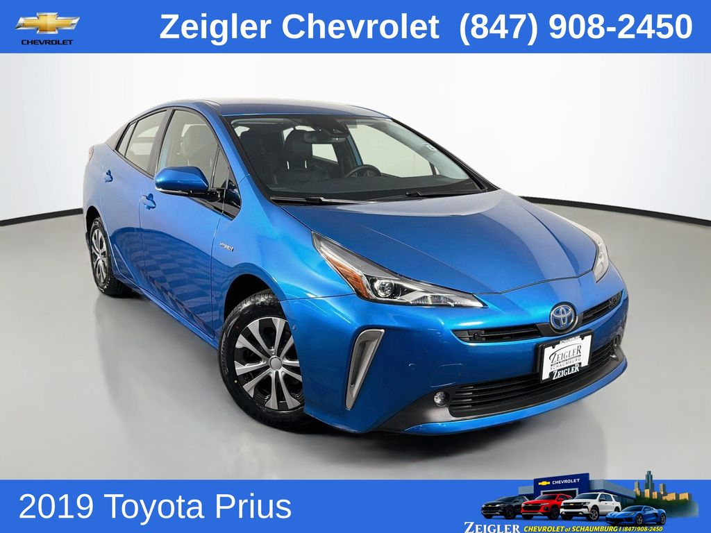 Electric 2019 Toyota Prius Hatchback All-Wheel Drive Continuously Variable Transmission