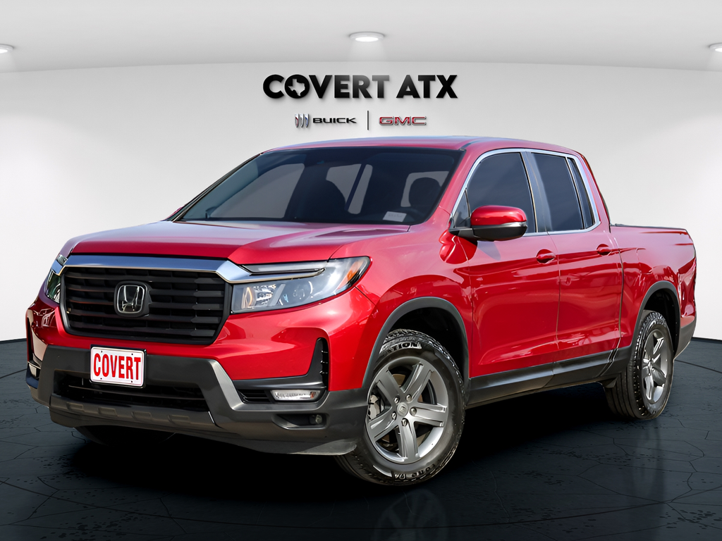 Red 2023 Honda Ridgeline Pickup Truck All-Wheel Drive 9-Speed Automatic