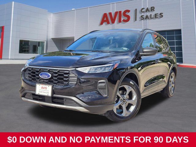 Black Metallic 2025 Ford Escape SUV / Crossover All-Wheel Drive 8-Speed Automatic