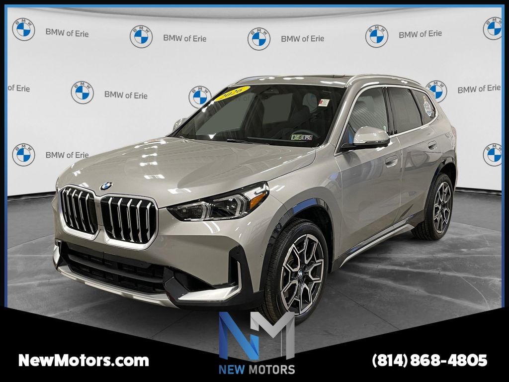 Space Silver Metallic 2026 BMW X1 SUV / Crossover All-Wheel Drive 7-Speed Automatic