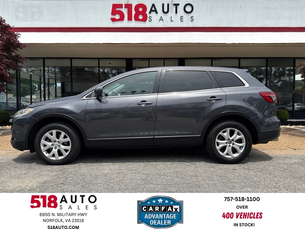Meteor Gray Mica 2013 Mazda CX-9 SUV / Crossover All-Wheel Drive 6-Speed Automatic
