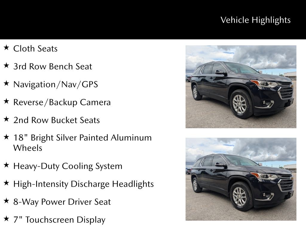 2020 Chevrolet Traverse LT Cloth
