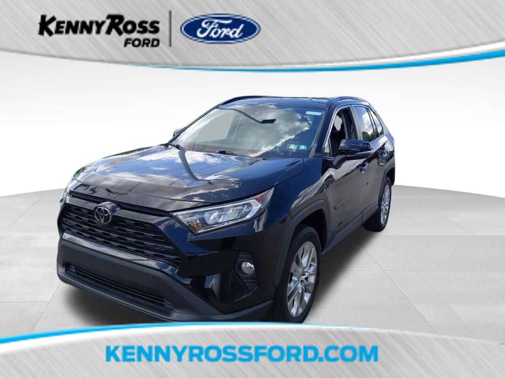 Midnight Black Metallic 2019 Toyota RAV4 SUV / Crossover All-Wheel Drive 8-Speed Automatic