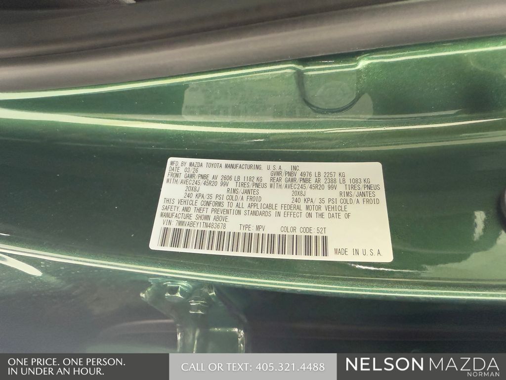 New 2026 Green Mazda 2.5 Turbo Premium Plus image 57