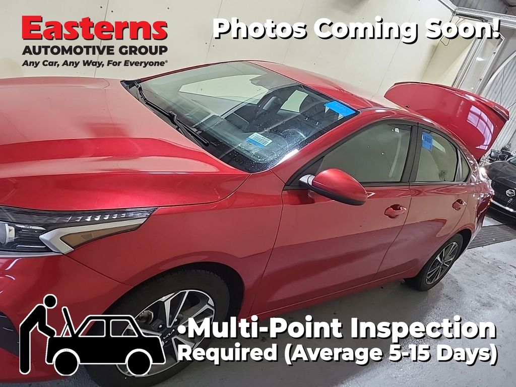 Currant Red 2024 Kia Forte LXS FWD Sedan Front-Wheel Drive Continuously Variable Transmission