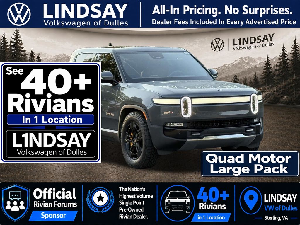 El Cap Granite 2023 Rivian R1T Pickup Truck All-Wheel Drive 1-Speed Automatic