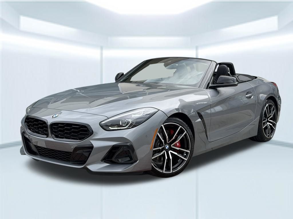 Gray (Skyscraper Grey Metallic) 2026 BMW Z4 Convertible Rear-Wheel Drive 8-Speed Automatic