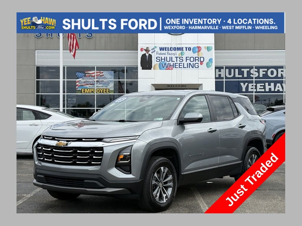 Sterling Gray Metallic 2025 Chevrolet Equinox SUV / Crossover Front-Wheel Drive Continuously Variable Transmission