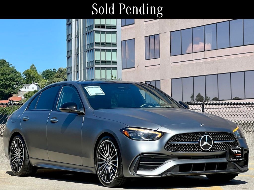 MANUFAKTUR Selenite Gray Magno 2022 Mercedes-Benz C-Class Sedan All-Wheel Drive 9-Speed Automatic