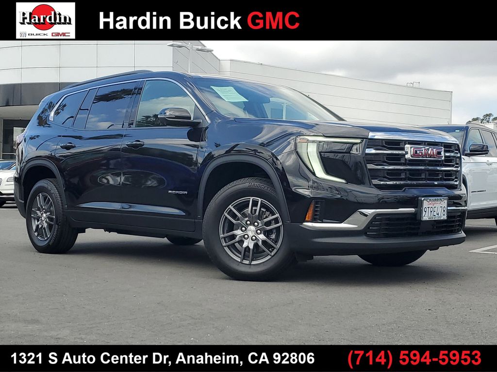Black (Ebony Twilight Metallic) 2025 GMC Acadia Elevation FWD SUV / Crossover Front-Wheel Drive 8-Speed Automatic
