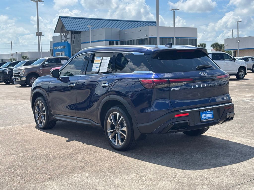 2023 INFINITI QX60 LUXE Blue at Westside Lexus