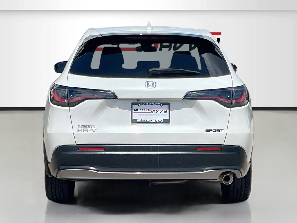 2024 Honda HR-V Sport White at Martin Chrysler Dodge Jeep Ram