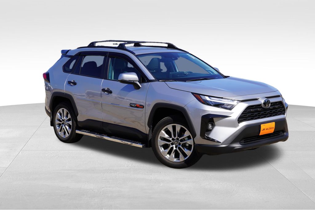 Silver Sky Metallic 2025 Toyota RAV4 SUV / Crossover All-Wheel Drive 8-Speed Automatic