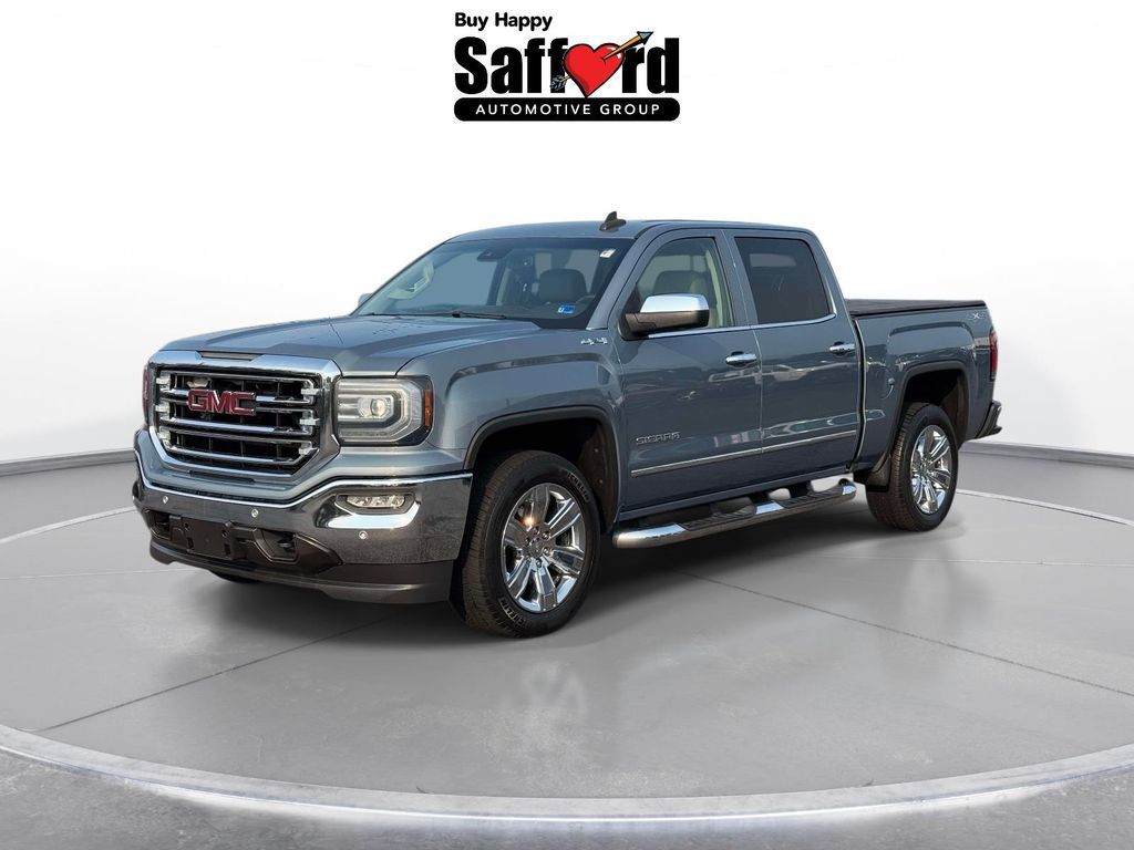 Steel Gray Metallic 2016 GMC Sierra 1500 Pickup Truck Four-Wheel Drive 8-Speed Automatic Overdrive
