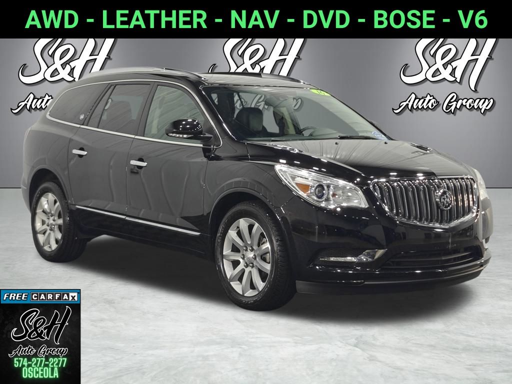 2016 Buick Enclave Negro (Ebony Twilight Metallic) SUV/Crossover Tracción en las cuatro ruedas 6 velocidades Automática marcha alta