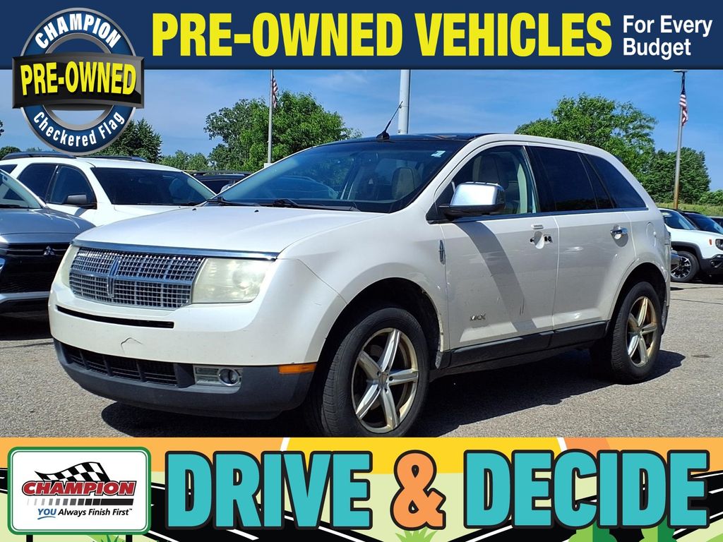 White 2009 Lincoln MKX FWD SUV / Crossover Front-Wheel Drive 6-Speed Automatic Overdrive