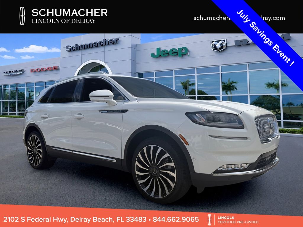 White Metallic 2023 Lincoln Nautilus SUV / Crossover All-Wheel Drive 8-Speed Automatic