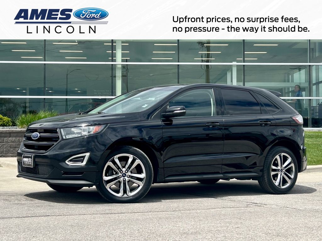 Shadow Black 2017 Ford Edge Sport AWD SUV / Crossover All-Wheel Drive 6-Speed Automatic