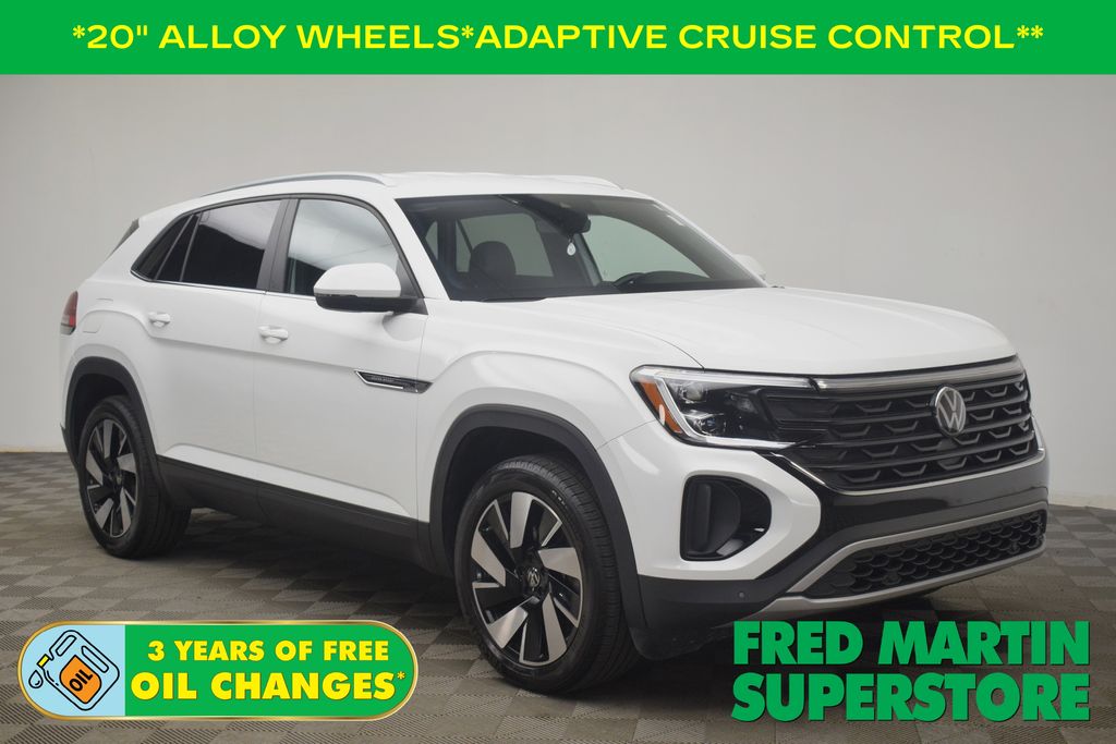 used 2024 Volkswagen Atlas Cross Sport car, priced at $29,800