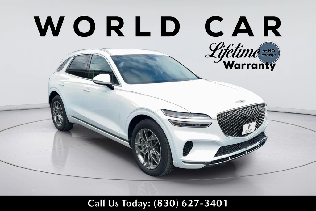 Alta White 2025 Genesis GV70 All-Wheel Drive 8-Speed Automatic