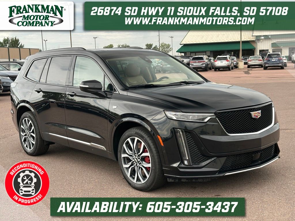 Stellar Black Metallic 2024 Cadillac XT6 SUV / Crossover Four-Wheel Drive 9-Speed Automatic