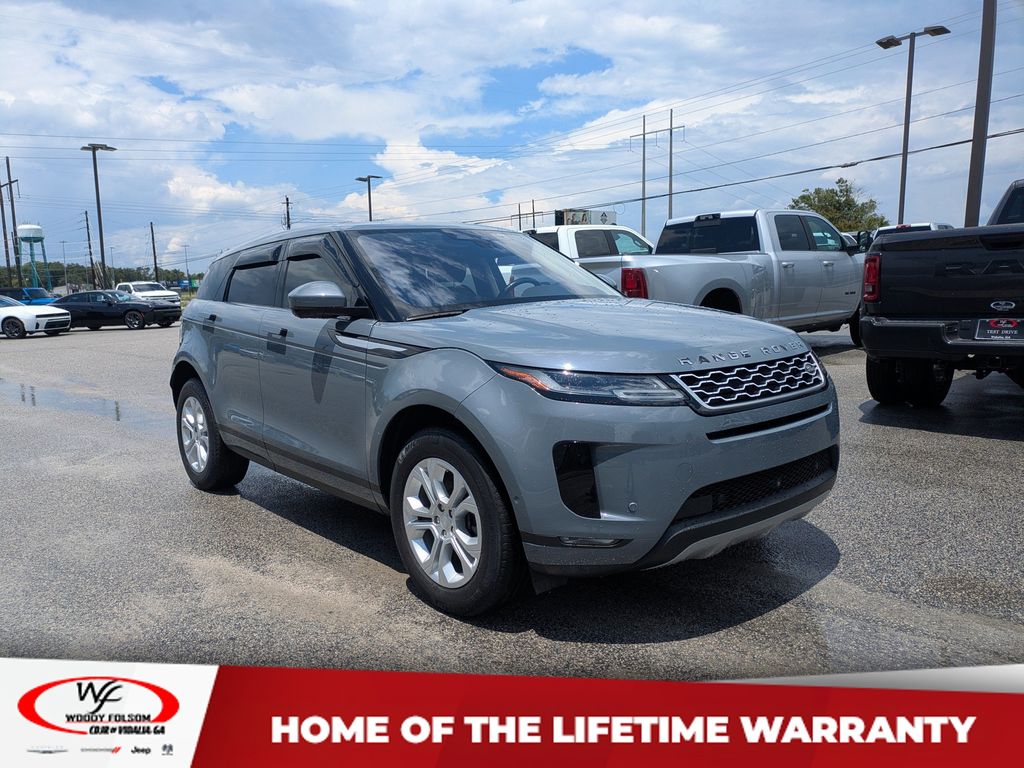 Gray 2021 Land Rover Range Rover Evoque SUV / Crossover All-Wheel Drive 9-Speed Automatic