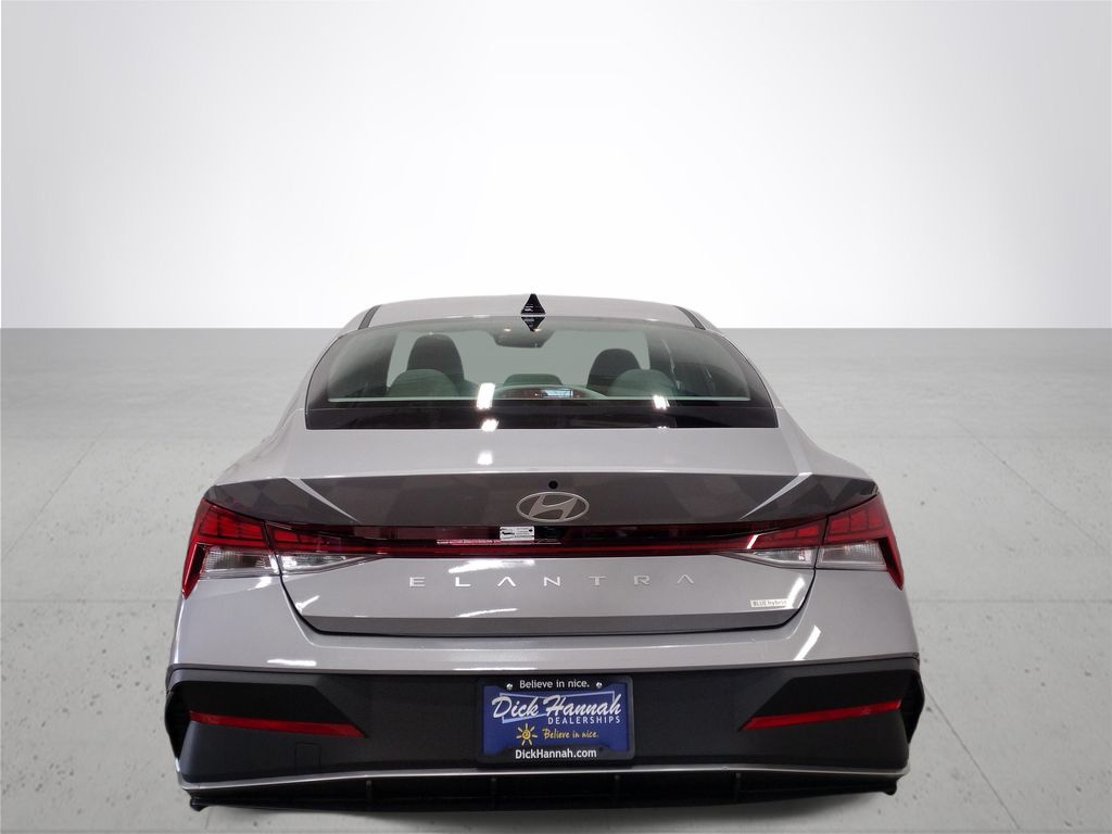 2025 Hyundai Elantra Hybrid Blue