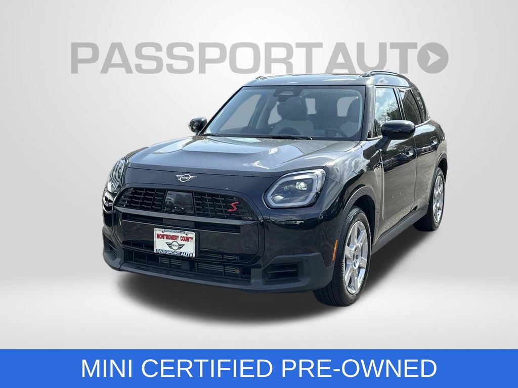 Midnight Black II Metallic 2025 MINI Countryman Cooper S ALL4 SUV / Crossover All-Wheel Drive Automatic